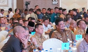 Wali Kota Medan Bobby Nasution saat mengikuti Rakor Pilkada Serentak di Medan. BP/erwan