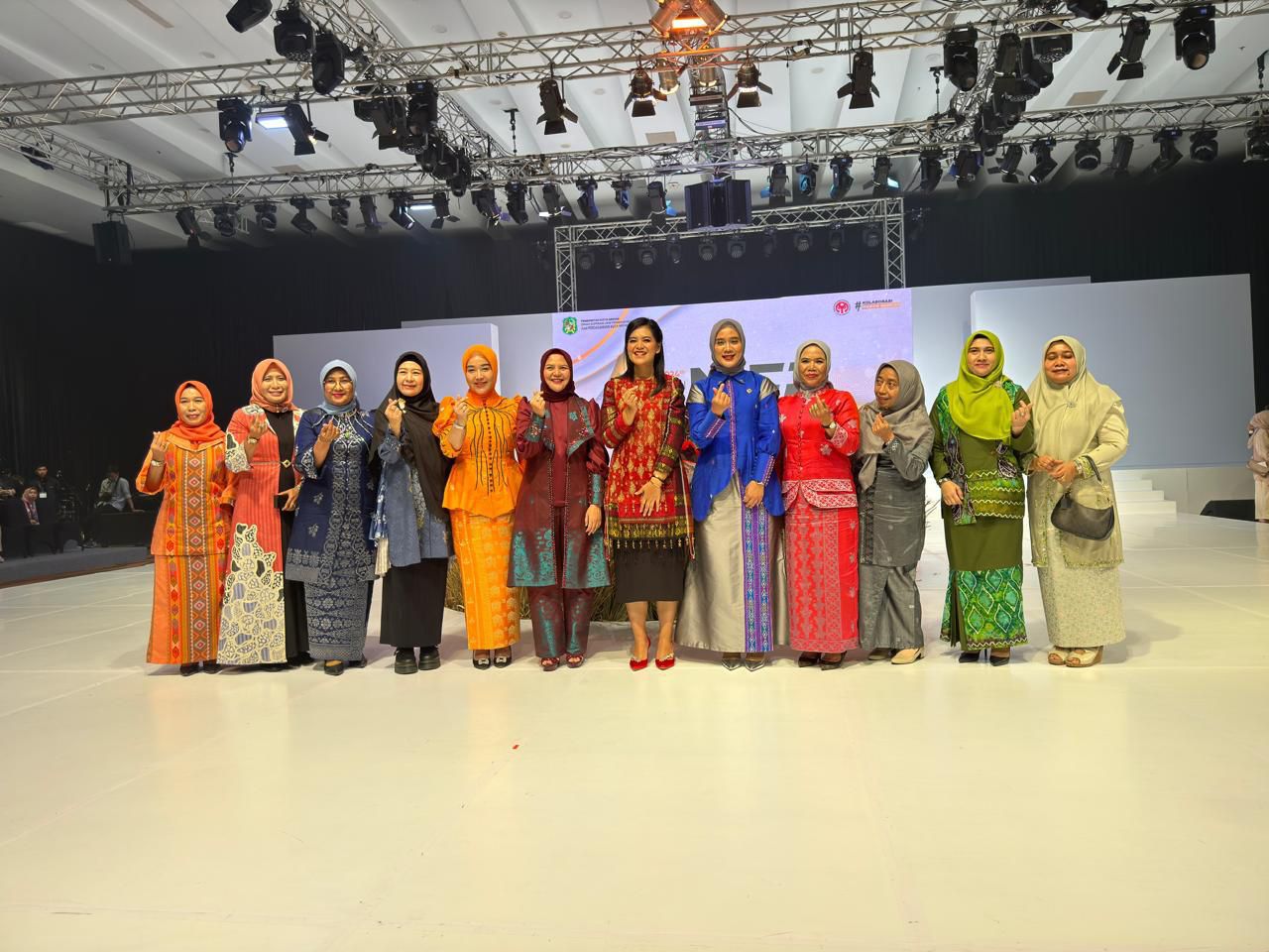 Ny Nurhayati Amir Hamzah dalam gelar acara MFF 2024.