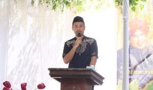 Camat Binjai Selatan Muhammad Fauzi S.IP hadiri Milad ke 20 yayasan Al-Kaffah. 