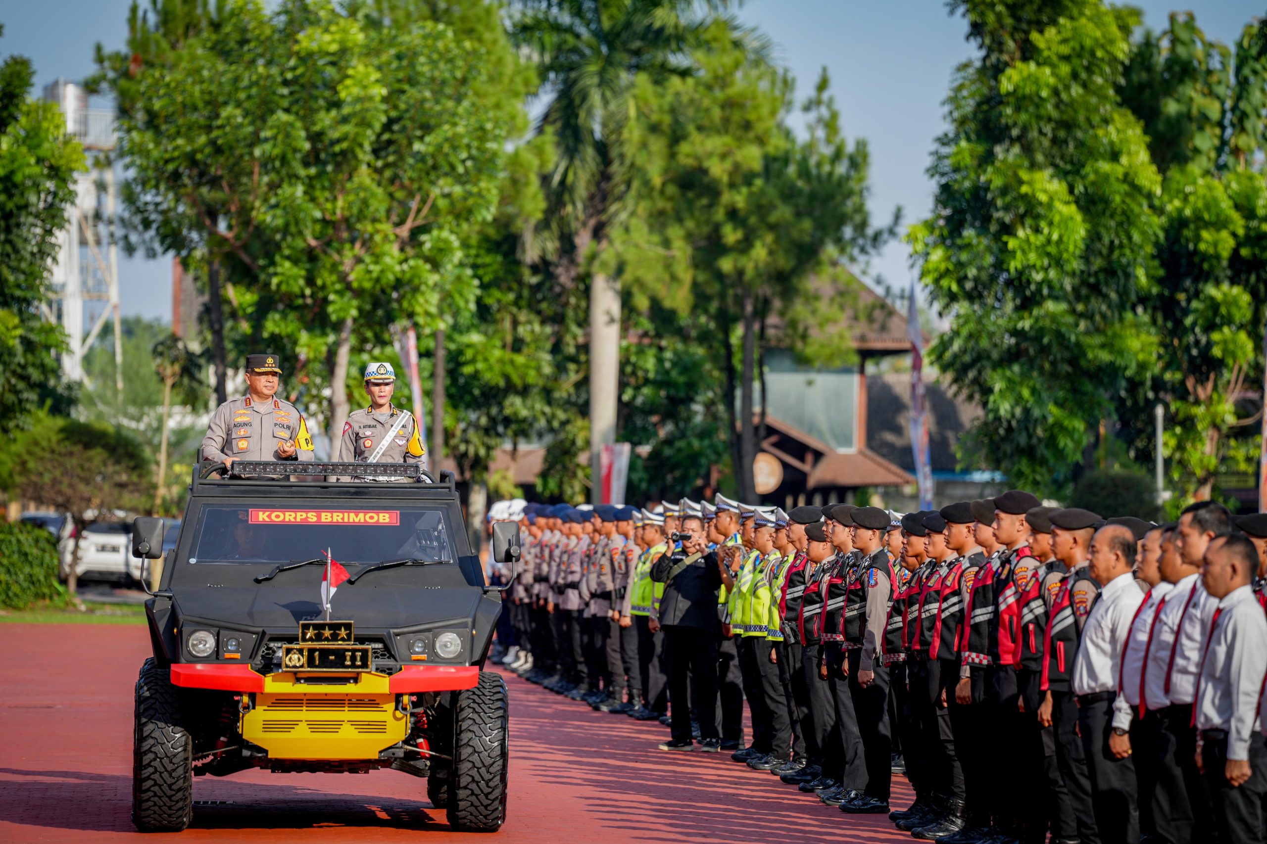 Apel gabungan operasi patuh toba 2024.(Istimewa)