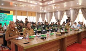Asisten l Pemerintahan dan Kadis Pora Kota Binjai hadiri Rapat Kordinasi Pekan Olahraga Raga 2024 Wilayah Sumut. 