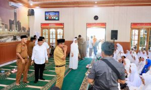 Wali Kota Binjai hadiri pengajian akbar se-Kota Binjai di Masjid Nurul Iman. 