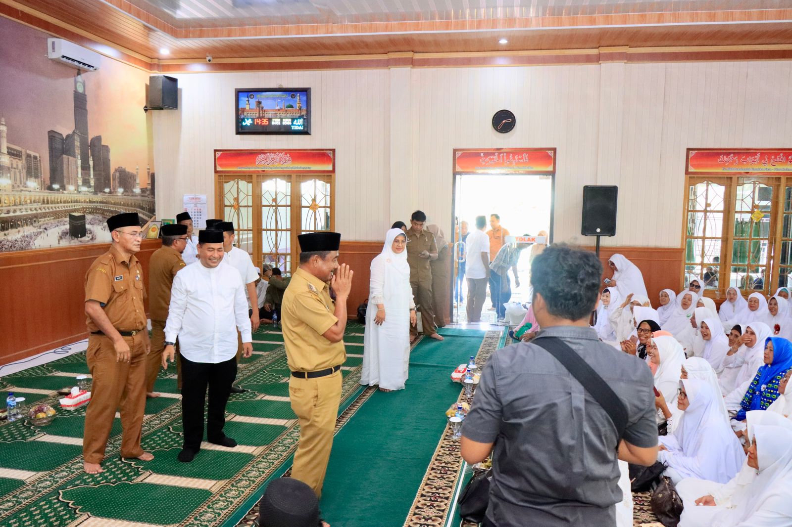 Wali Kota Binjai hadiri pengajian akbar se-Kota Binjai di Masjid Nurul Iman. 