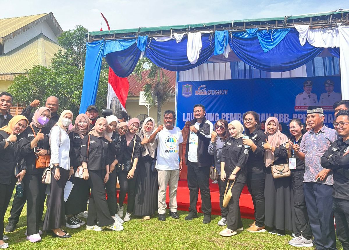 Wali Kota Binjai Launching Quick Response Code Indonesia Standartd(QRIS)