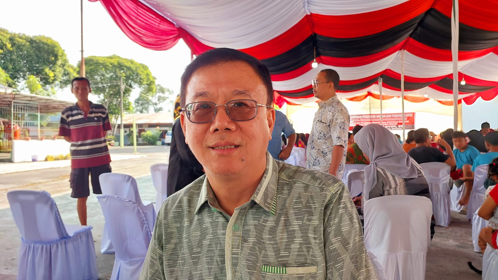 Wong Cuma Sen Anggota Fraksi FDIP DPRD Medan. BP/Ist