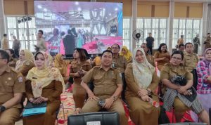 Kadis Kesehatan Pemko Binjai dr.Sugianto,SpOG hadiri Rapat Gerakan Penanganan Serentak Stunting se-Sumut. 