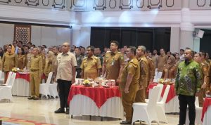 Wali Kota Binjai hadiri Rakor Kepala Daerah dan Forkopimda. 