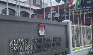Kantor KPU Sumut.(Istimewa)