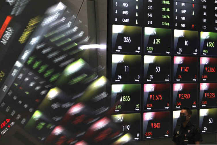 Indeks Harga Saham Gabungan Dibuka Menguat 0,29%