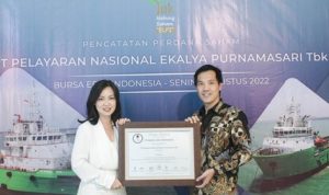Laba Bersih PT Pelayaran Nasional Ekalya Purnamasari Tbk Naik 65% pada Paruh Pertama 2024