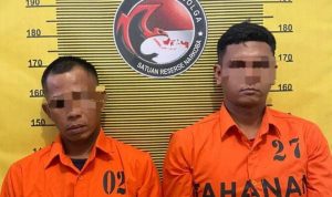 Pelaku yang diamankan.(Istimewa)