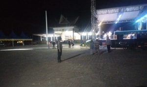 Kepolisian melakukan pengamanan.(Istimewa)