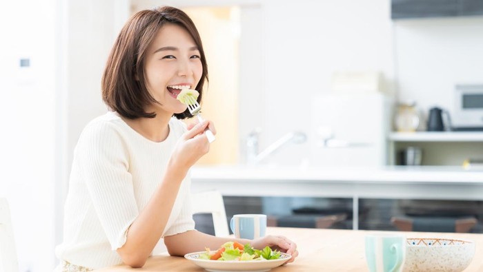 Ilustrasi makan (Foto: Getty Images/iStockphoto/miya227)