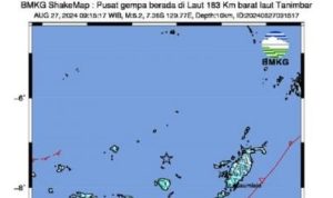 Gempa Berkekuatan M6,2 Guncang Tanimbar Hari Ini, BMKG: Tidak Berpotensi Tsunami