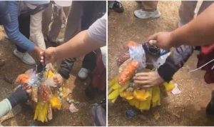 Aksi Mulia Pedagang Asongan Bagikan Makanan Gratis di Tengah Demo Tolak RUU Pilkada di Jakarta