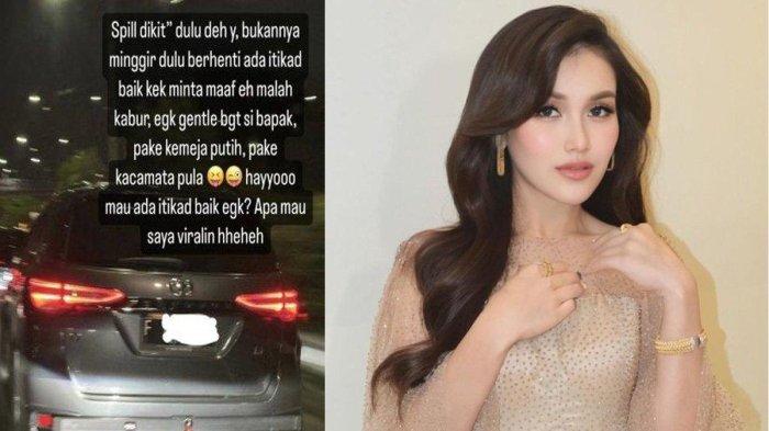 Ayu Ting Ting Alami Kecelakaan di Jalan Tol, Pengendara Kabur Tak Bertanggung Jawab
