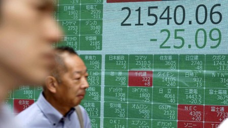 Bursa Asia Berada di Zona Merah,Indeks Nikkei dan Topix Mengalami Penurunan