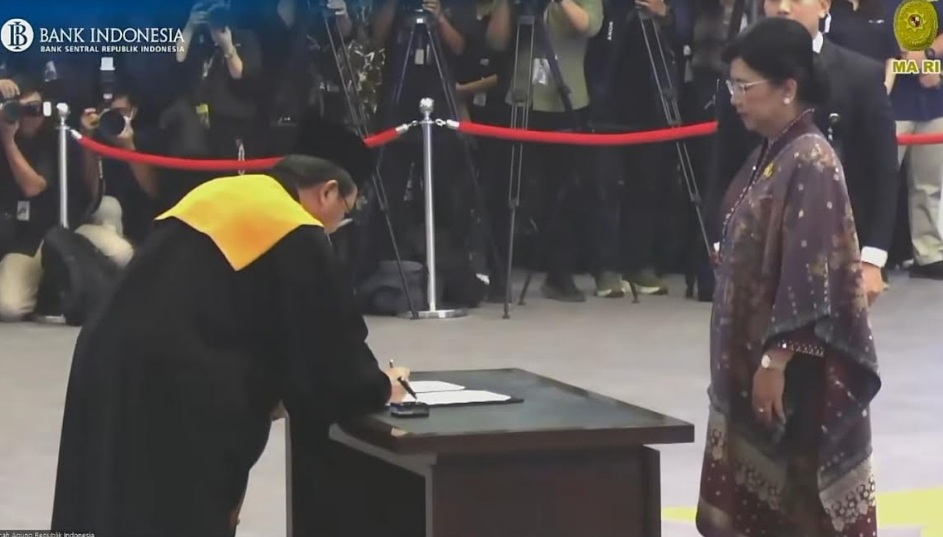 Destry Damayanti Dilantik Sebagai Deputi Gubernur Senior BI 2024-2029