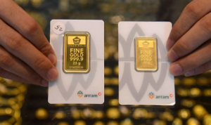 Harga Emas Antam Naik Jadi Rp1.413.000 per Gram