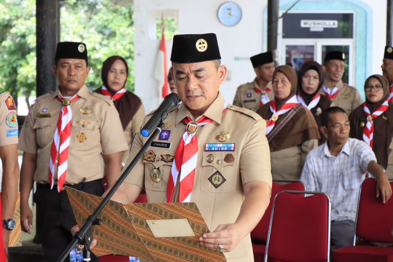 Chairin F. Simanjuntak selalu ketua cabang gerakan pramuka Kota Binjai Lantik Pengurus Kwartir Ranting Gerakan Pramuka.