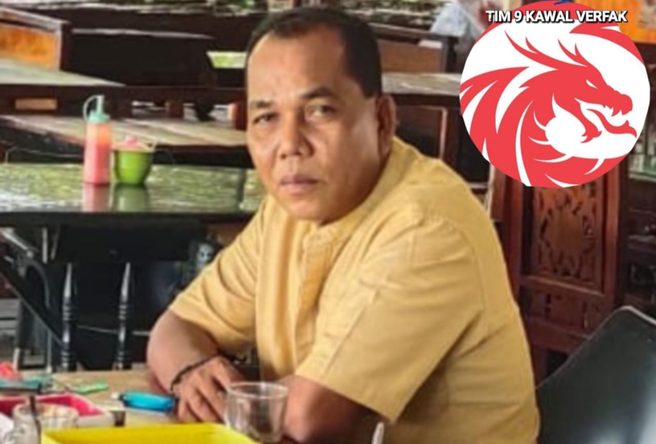 Ketua Koordinator Tim 9 pengawalan Verfak Calon Perseorangan Bupati-Wakil Bupati Tapsel, Syapruddin Ismail Lubis, Selasa (6/8-24). Foto : BP/Ist