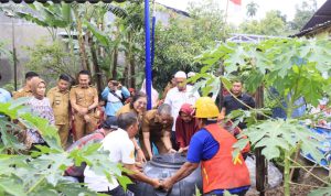 Pemerintah Kota Binjai beri bantuan tanki septik individual kepada warga Paya Roba.
