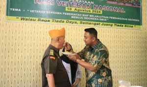 wakil Wali Kota Binjai H. Rizky Yunanda S. TP. MP memberi ucapan selamat atas bertambah usia LVRI.