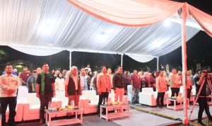 Keterangan fotho:Kakan Kesbang Kota Binjai Ruslianto M.Pd hadiri peringatan acara peluncuran Wali Kota/Wakil Wali kota tahun 2024.