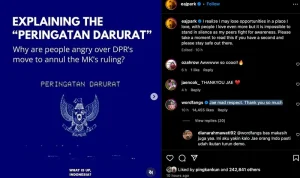 Jae Park eks DAY6 Bantu Viralkan Garuda Biru "Peringatan Darurat" di Tengah Isu Politik Indonesia