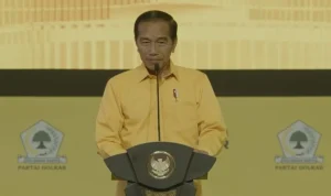 Jokowi Hadiri Munas XI Partai Golkar dengan Kemeja Kuning, Bahlil Terpilih Jadi Ketua Umum Golkar