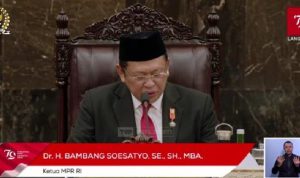 Ketua MPR Bambang Soesatyo Soroti Krisis Pangan dan Serbuan Impor di Sidang Tahunan