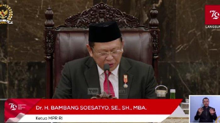Ketua MPR Bambang Soesatyo Soroti Krisis Pangan dan Serbuan Impor di Sidang Tahunan