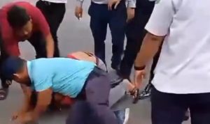 Viral! Petugas Dishub Medan Mengeroyok Satpam Dinas P3AKB Pemprov Sumut