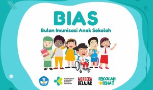 Mendukung Bulan Imunisasi Anak Sekolah (BIAS) untuk Generasi Muda yang Sehat