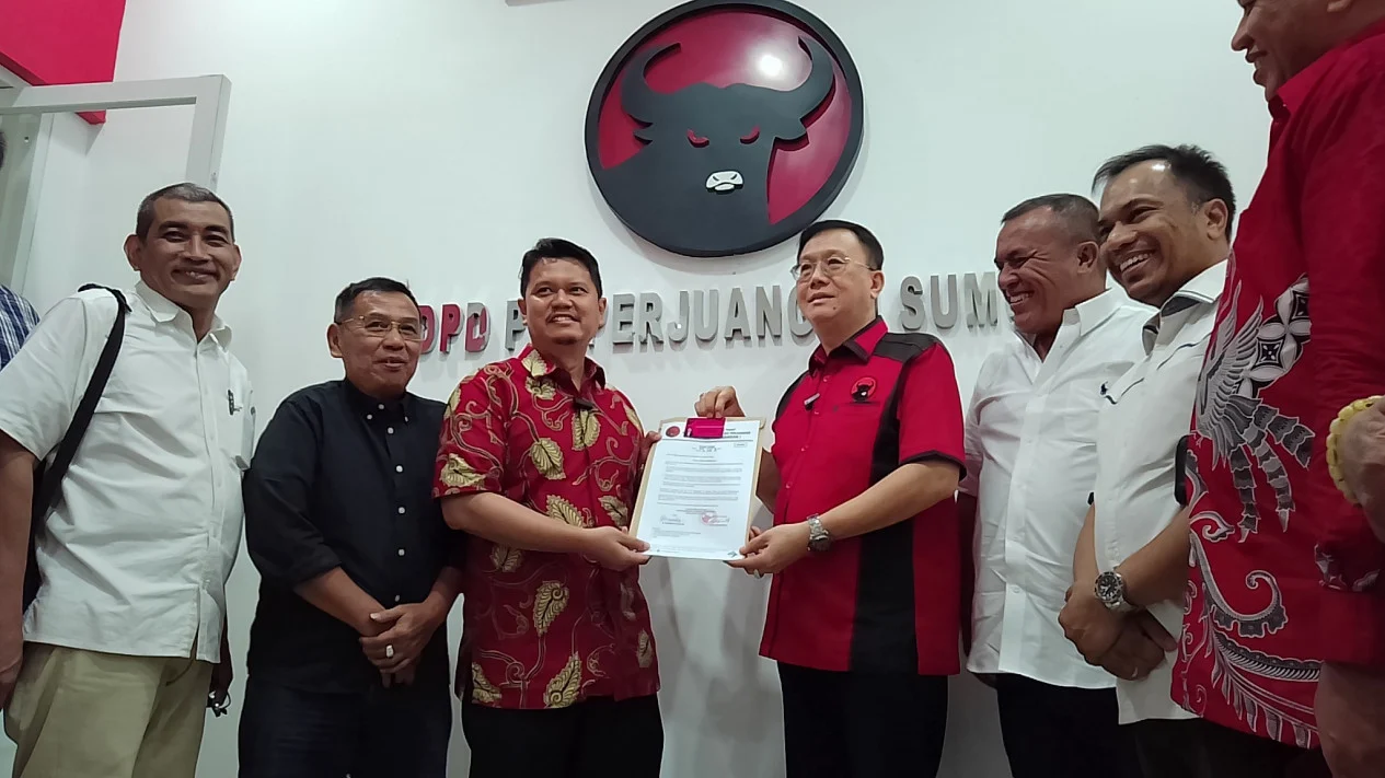 PDIP Resmi Mengubah Dukungan di Pilwalkot Medan 2024