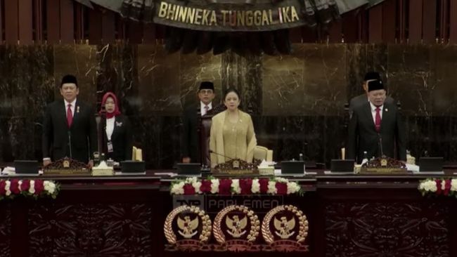PDIP Tak Hadir dalam Sidang Tahunan MPR RI, Megawati dan Hasto Absen, Golkar Berubah Pimpinan