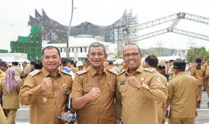 Pj Bupati Tapanuli Utara Dimposma Sihombing Hadiri Pengarahan Presiden Jokowi di Ibu Kota Nusantara