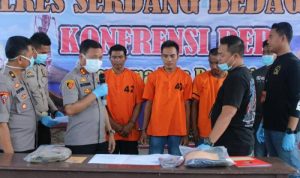 Polisi Sergai Tangkap Lima Komplotan Maling di Serdang Bedagai