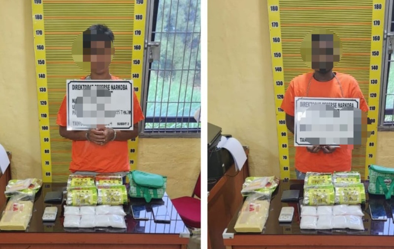 Polisi Tangkap Mahasiswa dan Rekan Bawa Sabu 1 Kg di Medan
