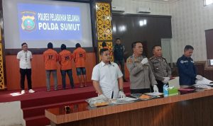Polisi Tangkap Tiga Pelaku Penembakan Rizky Pohan di Kecamatan Medan Belawan
