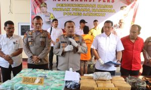 Polres Langkat Gagalkan Pengiriman 20 Kilogram Sabu-Sabu Jaringan Aceh-Medan