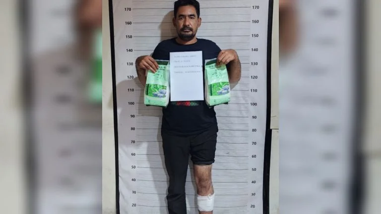 Polrestabes Medan Tembak Terduga Kurir Narkoba
