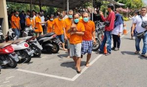Ratusan Personel Gabungan Razia Hotel dan Kos-Kosan di Kota Binjai
