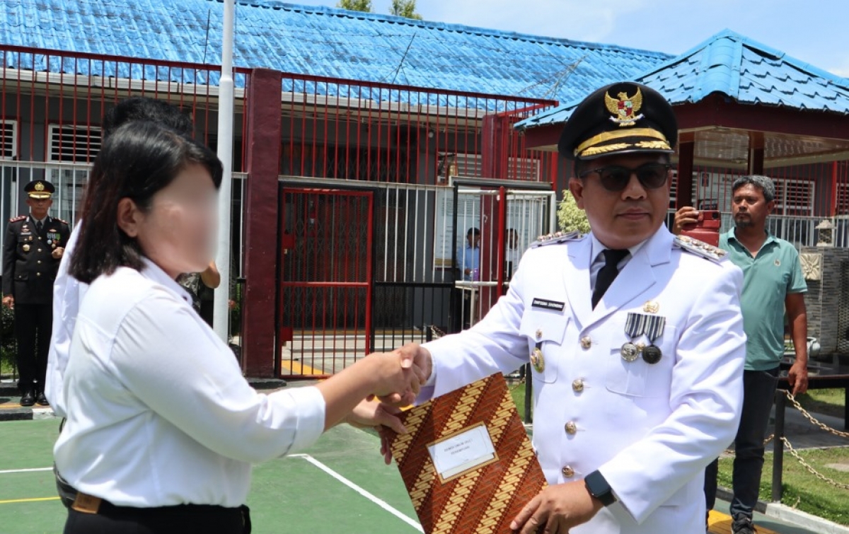 Remisi HUT RI Ke-79, 126 Narapidana Rutan Tarutung Terima Pengurangan Hukuman