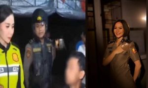 Viral! Interaksi Polwan dan Pria Sedang Makan di Media Sosial Menuai Kontroversi