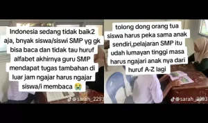 Viral di Media Sosial Banyak Siswa SMP yang Tidak Bisa Membaca