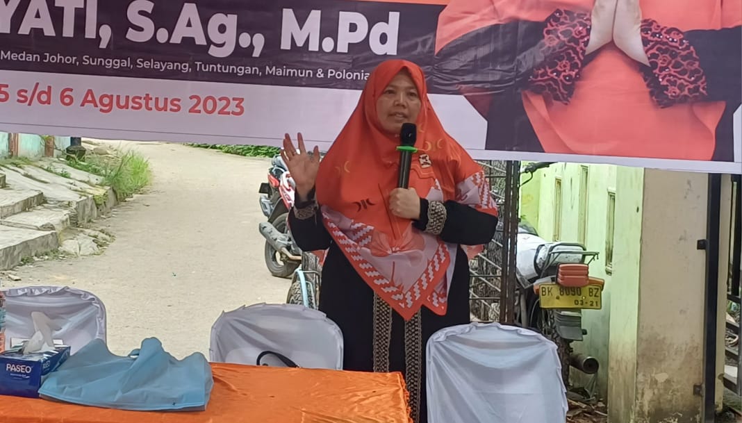 Politisi PKS Dhiyaul Hayati. BP/erwan