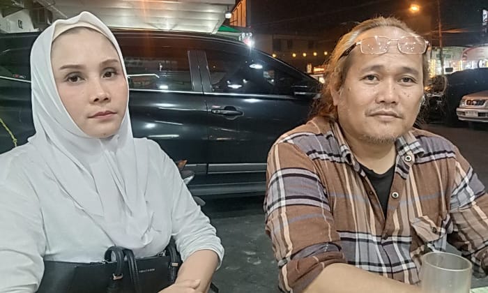 Ketua tim dari LBH Alfathanan, Siti Junaida didampingi Edwin Syahrizal Pohan, Kamis (8/8/2024).