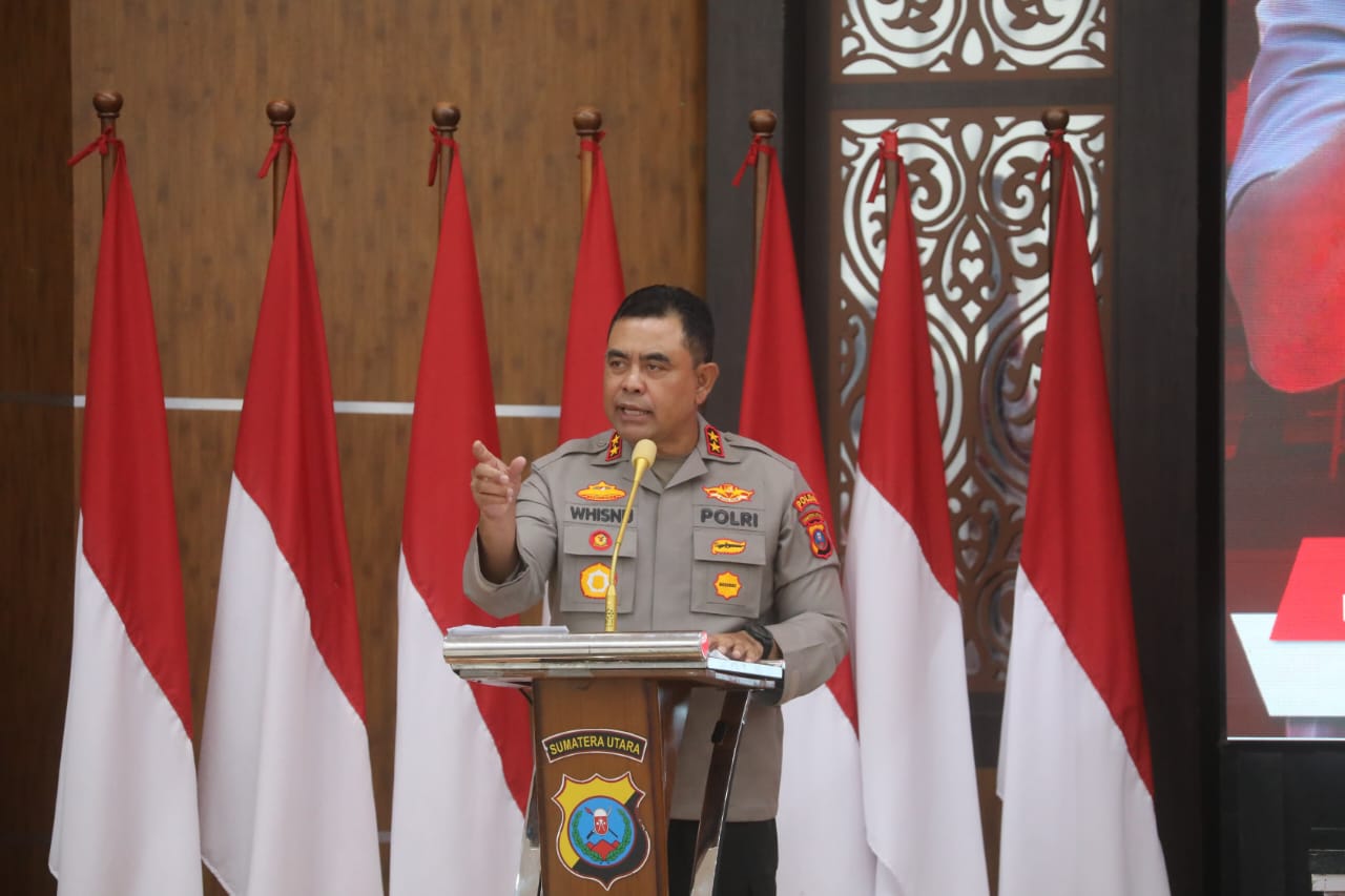Kapolda Sumut, Irjen Pol Whisnu.(Istimewa)
