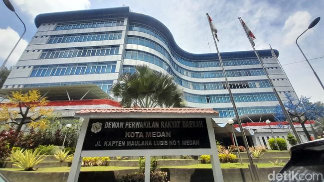 Gedung DPRD Medan. BP/ist